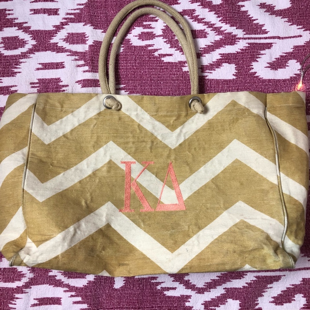 KD Chevron Tote